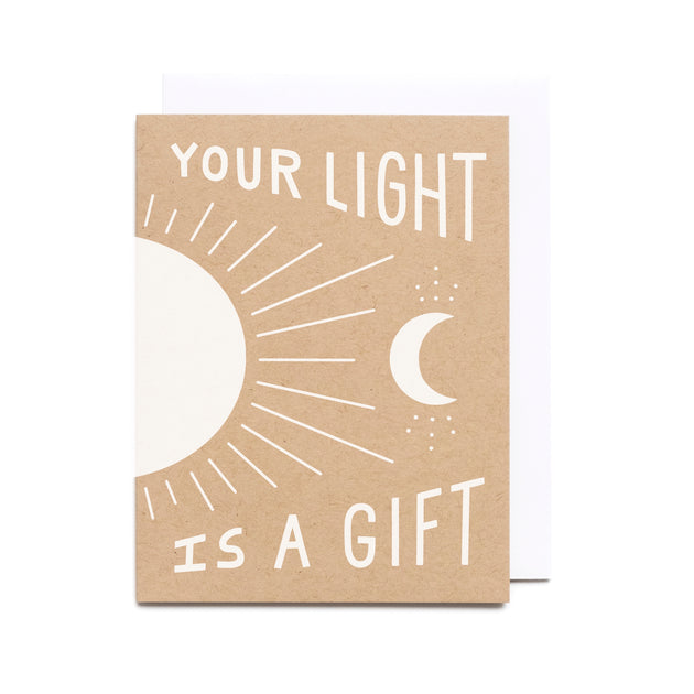 Your Light Sun and Moon Card