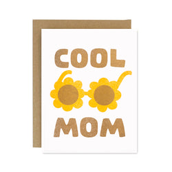 Cool Mom Riso Printed Card