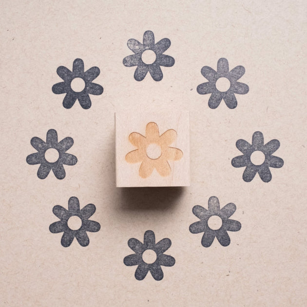 Daisy Rubber Stamp