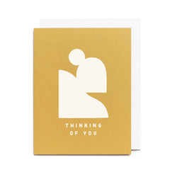 Thinking of You Silhouette Card