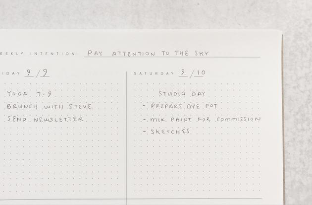 The Worthwhile Planner - Upcycled Moon Phases