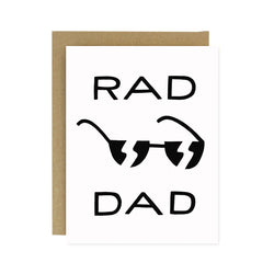 Rad Dad Riso Printed Card