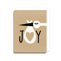 Bundle of Joy New Baby Screen Printed Card