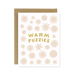 Warm Fuzzies Screen Printed Card