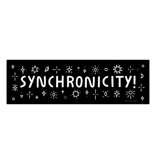 Synchronicity Die Cut Sticker