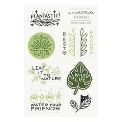 Plants Sticker Sheet Set