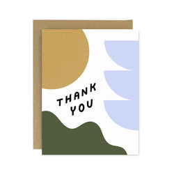 Thank You Shapes and Colors Card