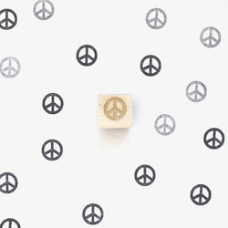 Mini Peace Sign Stamp