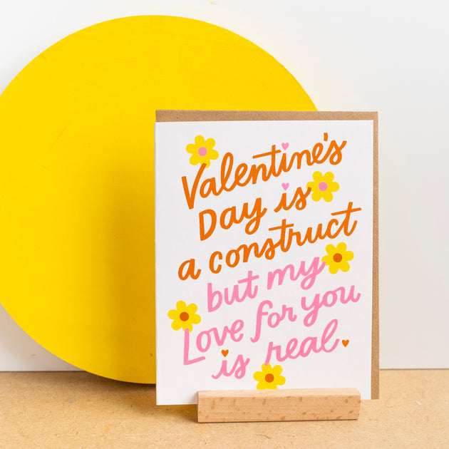 Valentine's Day is a Construct Card