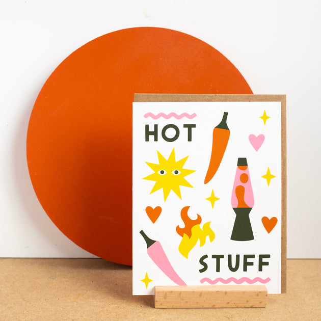 Hot Stuff Valentine's Day Card