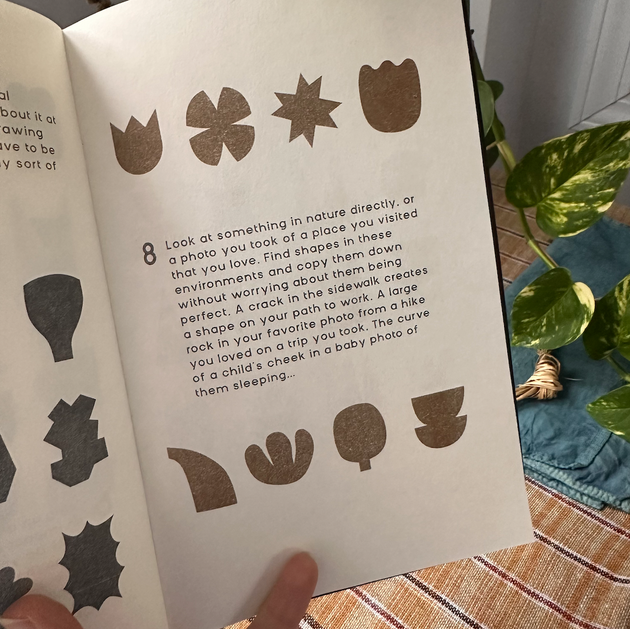 A Library of Shapes Risograph Zine