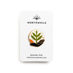 Grow Enamel Pin