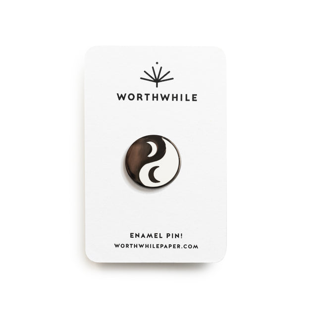 Moon Yang Enamel Pin
