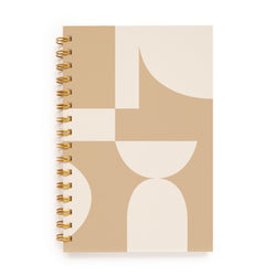 Form Geometry Lined Notebook