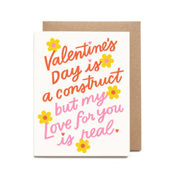 Valentine's Day is a Construct Card