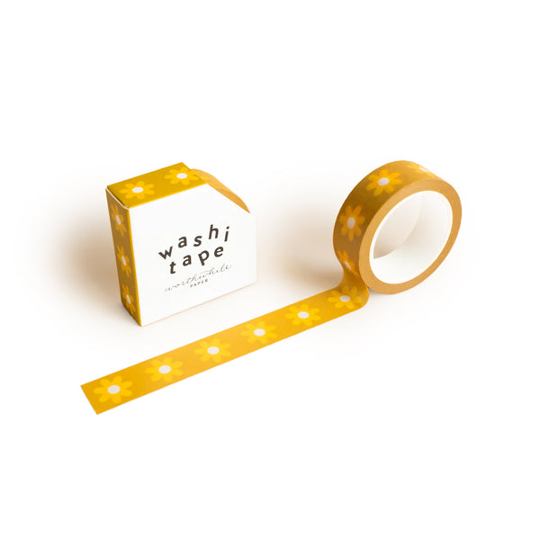 Daisy Pattern Washi Tape – Worthwhile Paper