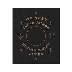 Clear Minds 8x10 Risograph Art Print