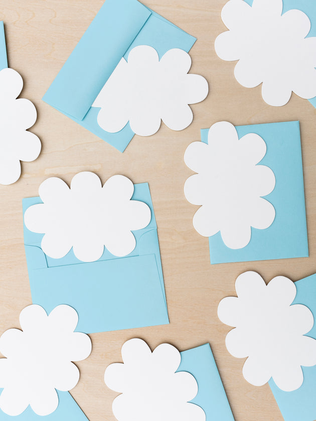 Shape Notes - Set of 8 - Cloud