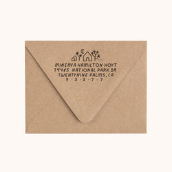 Custom Return Address Stamp - Yucca
