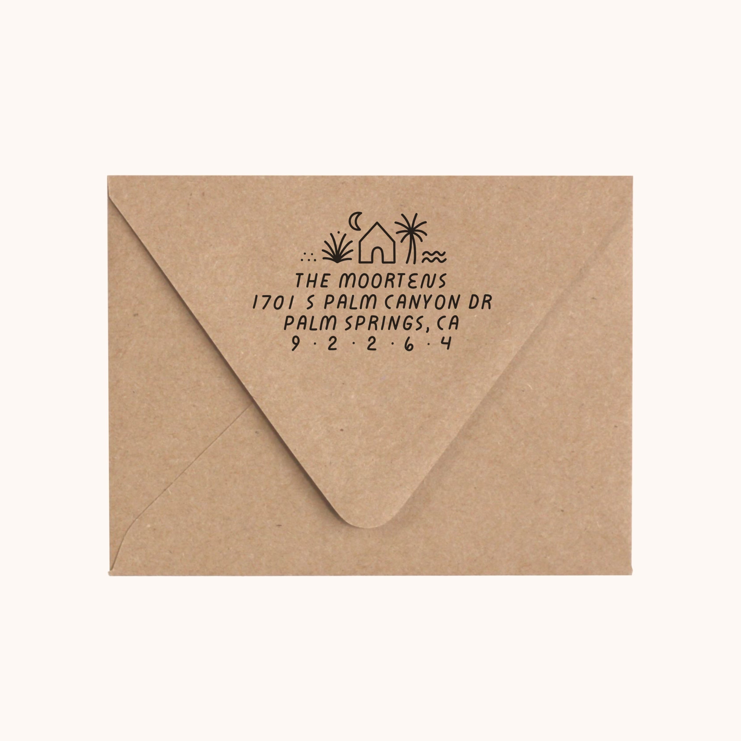 Custom Hand Lettered Stamp