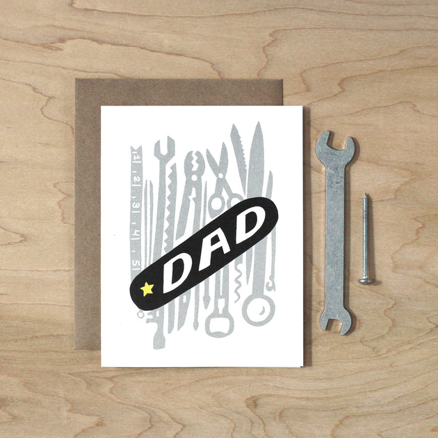 Dad Pocket Knife Card