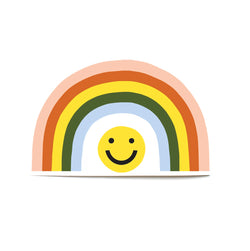 Smile Rainbow Die Cut Sticker