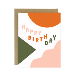 Birthday Shapes and Colors Card