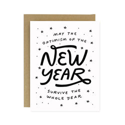 New Year Optimism Card