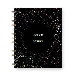 MOON STUDY reflection journal - Black