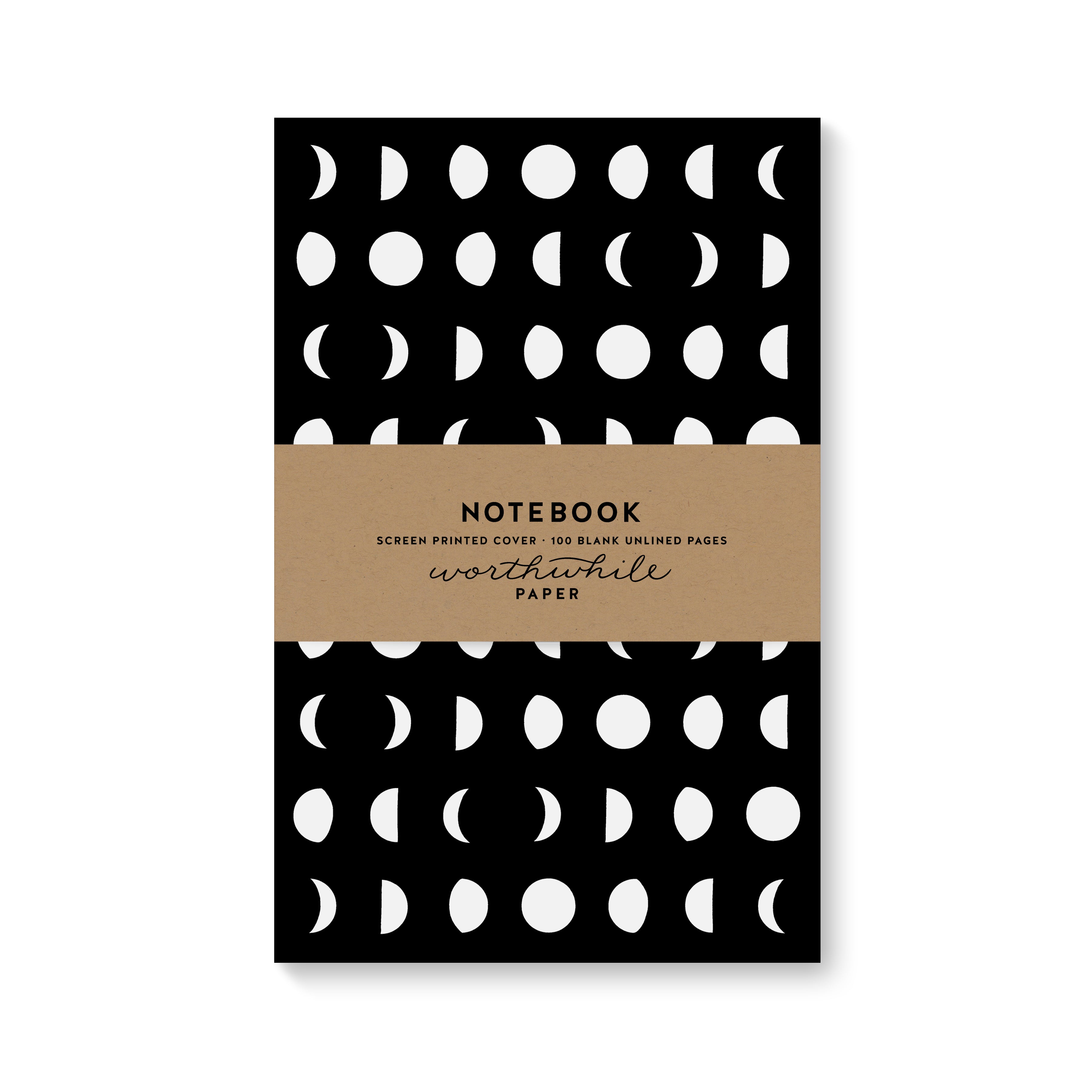 Moon Pattern Notebook – Worthwhile Paper