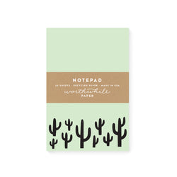 succulent notepad Cacti Notepad