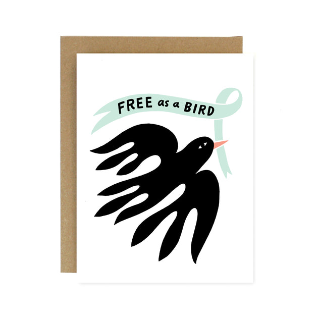 Free as a Bird Card
