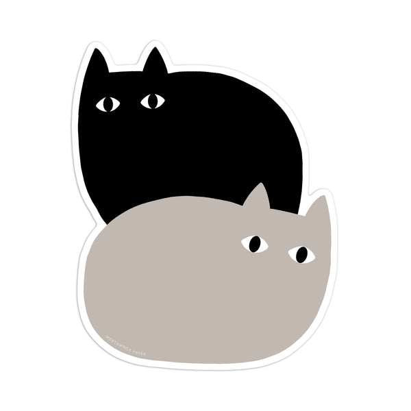Cat Stickers - Loulou from Scattered Cats – How To Cat Well